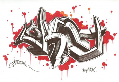 sketches 3d graffiti, graffiti 3d