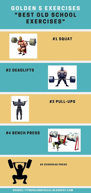 Best 5 Exercise to Build Muscle | GOLDEN 5