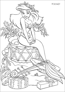 Ariel Coloring Pages