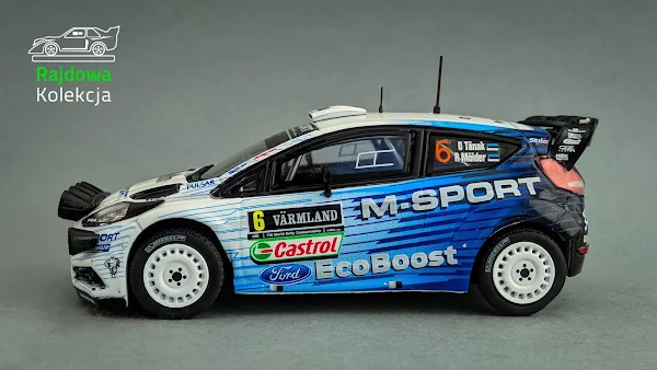 IXO / The Diecast Club Ford Fiesta RS WRC, Rally Swden 2015