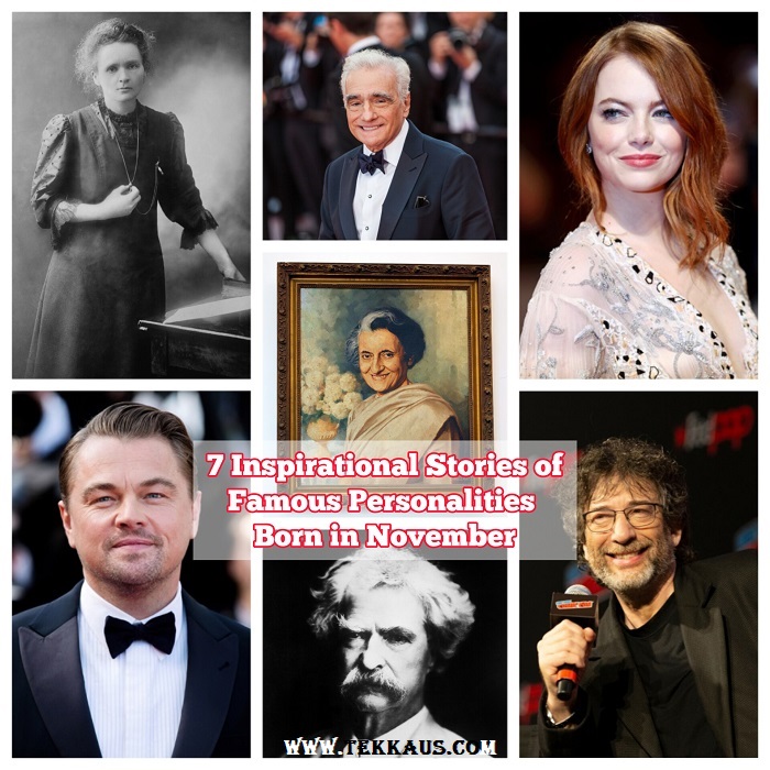 7 Inspirational Stories of Famous Personalities Born in November