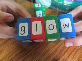 DIY Phonics Manipulatives with Duplo® Blocks-The Unlikely Homeschool