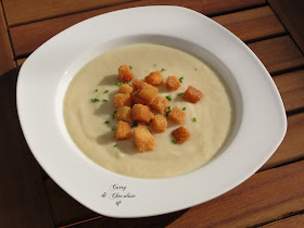 Crema de coliflor (sin lactosa) – Cream of cauliflower soup