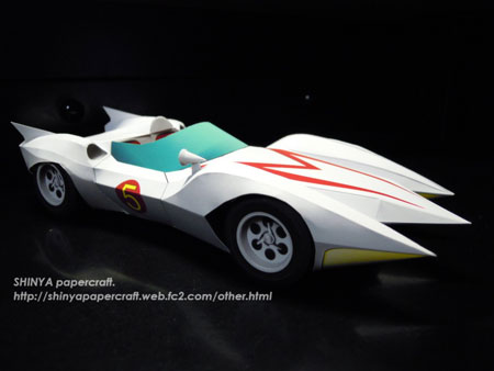 Speed Racer Mach 5 Papercraft