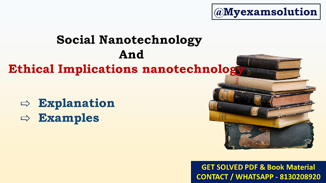 Nanotechnology has the potential to revolutionize many aspects of our lives, but it also raises several ethical concerns. Here are some examples of ethical implications of nanotechnology: Environmental impact: The production, use, and disposal of nanomaterials may have unintended consequences for the environment. For example, nanoparticles can accumulate in soil, water, and air and may have toxic effects on living organisms. Health and safety risks: There is a concern that exposure to nanoparticles could pose a risk to human health. Some studies have shown that certain nanoparticles can penetrate cells and tissues and may cause inflammation, oxidative stress, and DNA damage. Privacy concerns: Nanotechnology has the potential to create new surveillance technologies that could infringe on privacy rights. For example, nanosensors could be used to monitor individuals without their knowledge or consent. Distribution of benefits: There is a concern that the benefits of nanotechnology may not be distributed equitably. For example, some countries or communities may have greater access to nanotechnology and its benefits than others, leading to further social and economic inequality. Military applications: Nanotechnology could be used to develop new weapons and surveillance technologies, raising ethical concerns about their use in warfare and military operations. Ethical use of data: Nanotechnology could lead to the collection of vast amounts of personal data, raising concerns about how this data is used and who has access to it. Overall, it is important to consider the ethical implications of nanotechnology as it continues to advance and develop. By addressing these ethical concerns, we can ensure that the benefits of nanotechnology are maximized while minimizing any potential harm