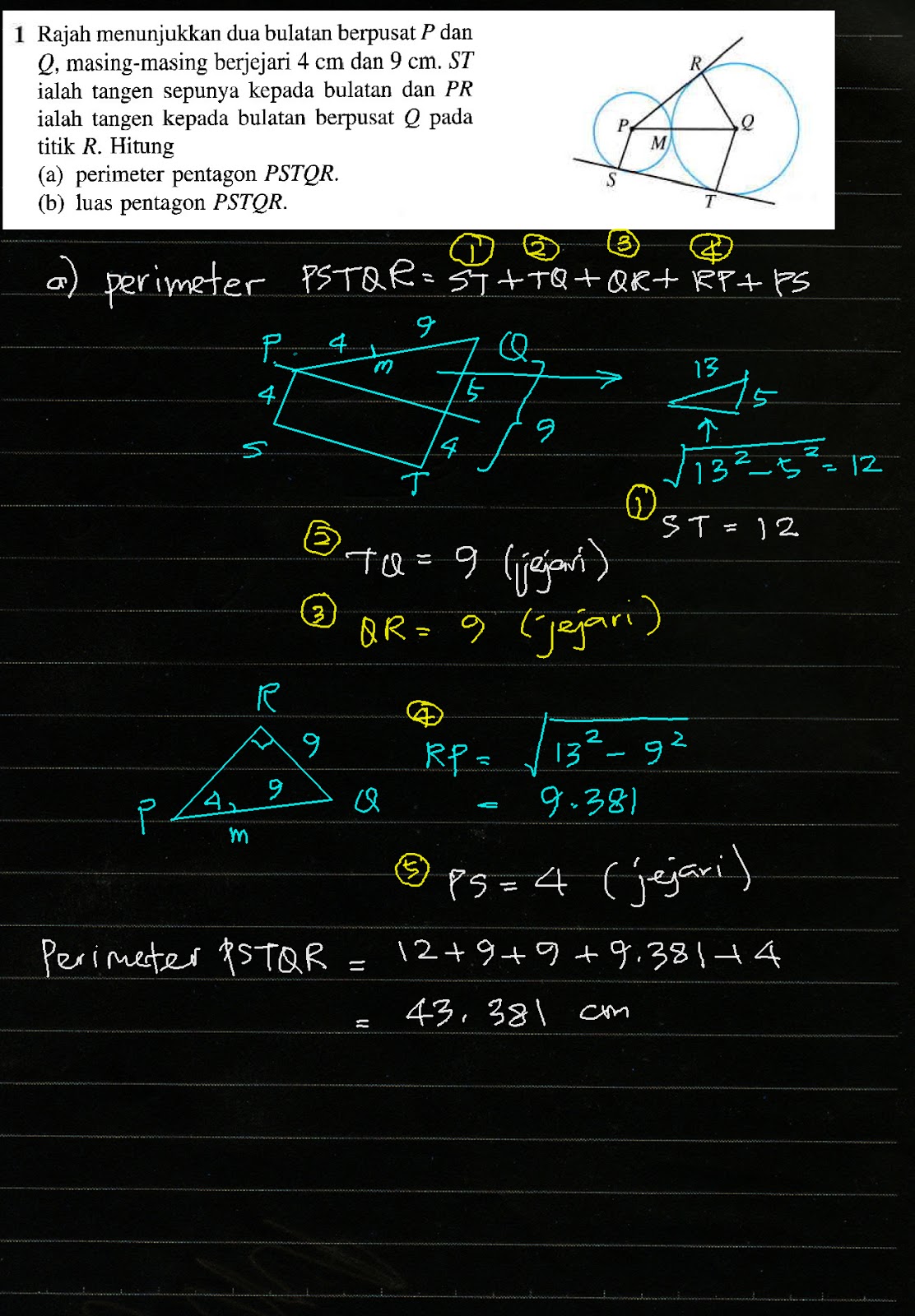 Cikgu Azman - Bukit Jalil: F4 Math Bab 8 Bulatan Ptaktis 8.3d