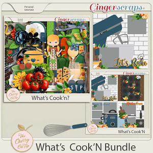 cooking scrapbook kit