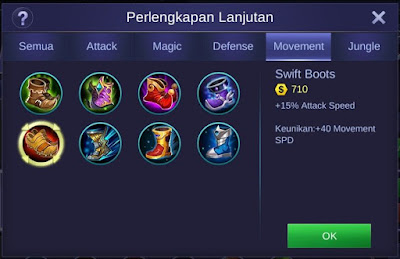 Swift Boots Mobile Legends