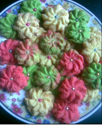 Biskut Dahlia  Resepi Ibu