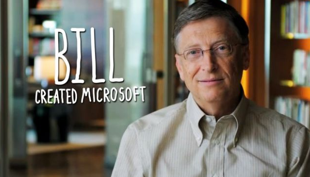 Contoh Descriptive Text about Famous Person (Bill Gates 