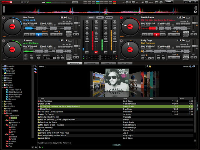 Atomix Virtual DJ 7 Screenshot