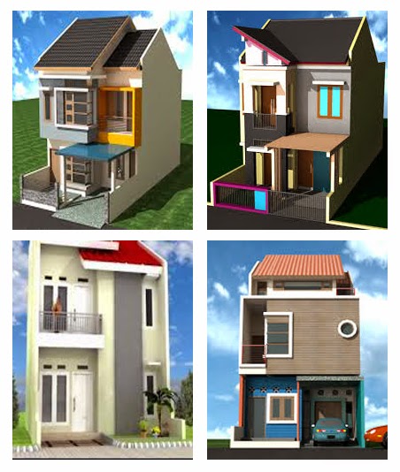 Desain Rumah Minimalis 2 Lantai Type 27 