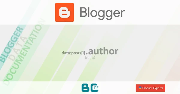 Blogger - Gadget Blog - data:posts[i].author