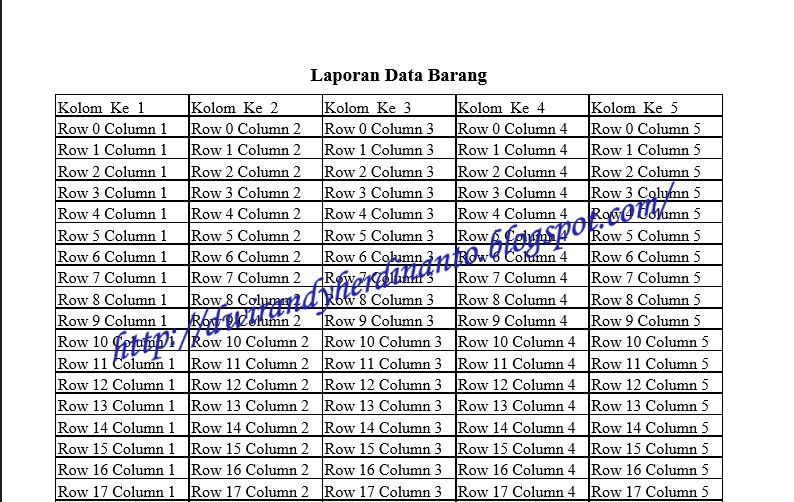 Export Data ke PDF dengan VB.NET dan C#