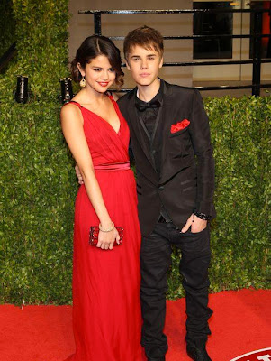 justin bieber selena gomez vanity fair party. selena gomez vanity fair