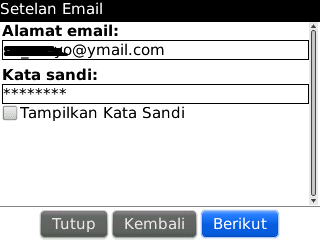 cara setting email di blackberry 8520