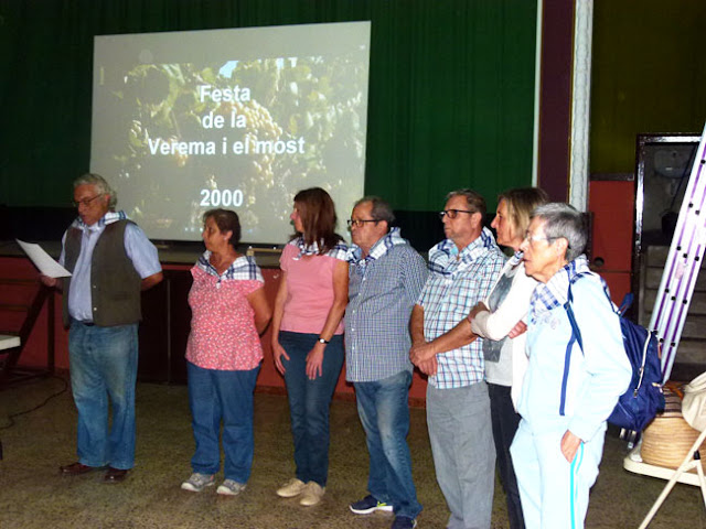 Esguard de Dona - La Junta Directiva de la SCR de Sant Jaume dels Domenys  qui va organitzar la Festa de la Verema i el Most 2017