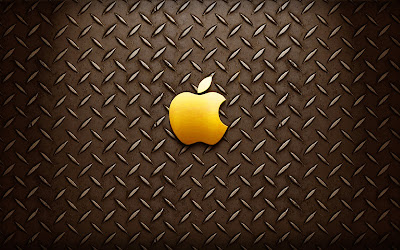 Download free Apple iPhone 4S gold wallpapers
