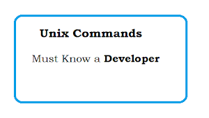 Unix Commands - All important commands which every developer should know