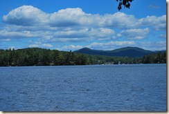 view from the lake