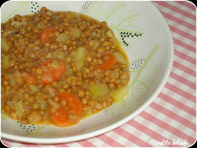 Lentejas con verduras