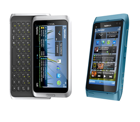 Nokia N8 and Nokia E7 are the