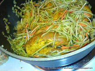 Chicken with Brocoli Slaw