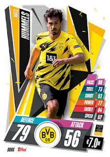 Topps Match Attax 2020-2021 Borussia Dortmund Set