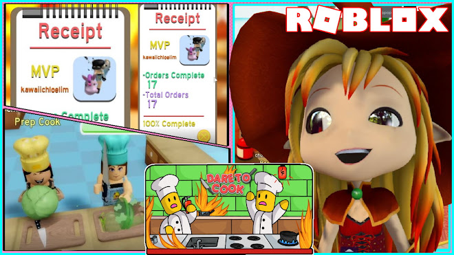 ROBLOX DARE TO COOK! THERE'S A NEW MAP AND I SET THE KITCHEN ON FIRE