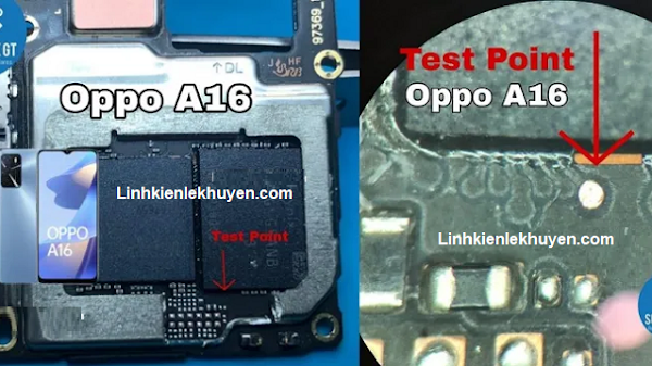 OPPO A16 Test Point
