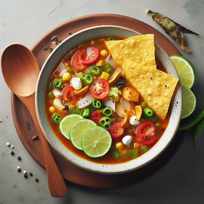 Descubre cómo hacer la sopa de tortilla perfecta. Una receta deliciosa y reconfortante para todos los amantes de la comida mexicana