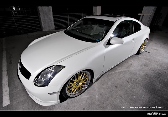 Infiniti G45 on SSR wheels