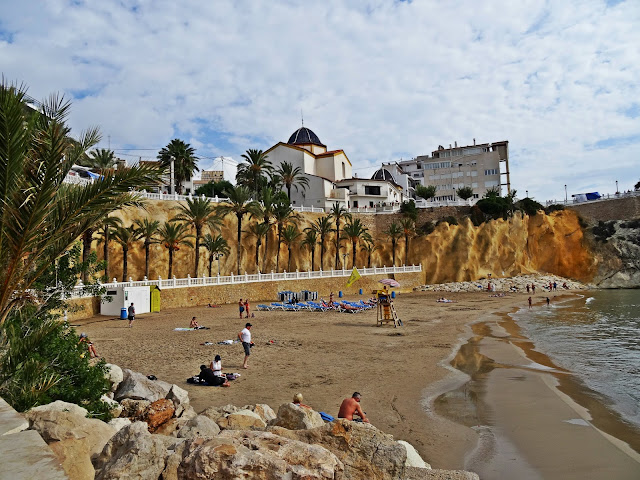 Hiszpania - Benidorm i okolice. Plaża Poniente i promenada