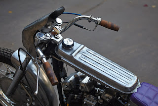 sportster xlh 1972 cafe dragster by elkabikes on gas tank