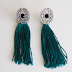 DIY: Embroidery Thread Tassel Earrings