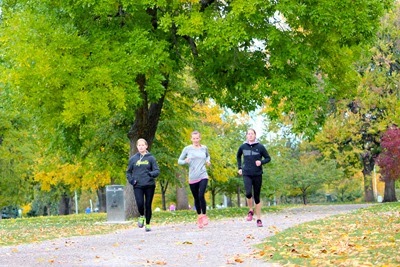 Oiselle Team in City Park, Denver