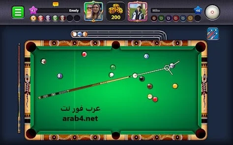 تحميل لعبة البلياردو 8 Ball Pool