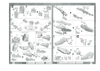 MANUAL BOOK MG 1/100 GN-005 Gundam Virtue & GN-004 Gundam Nadleeh, Bandai