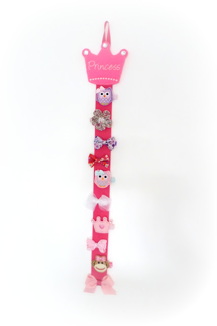 porte-barrettes princesses - barrettes anti-glisse