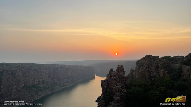 Sunrise at Gandikota viewpoint