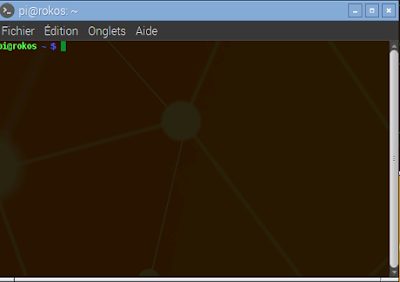 fenetre terminal raspberry pi