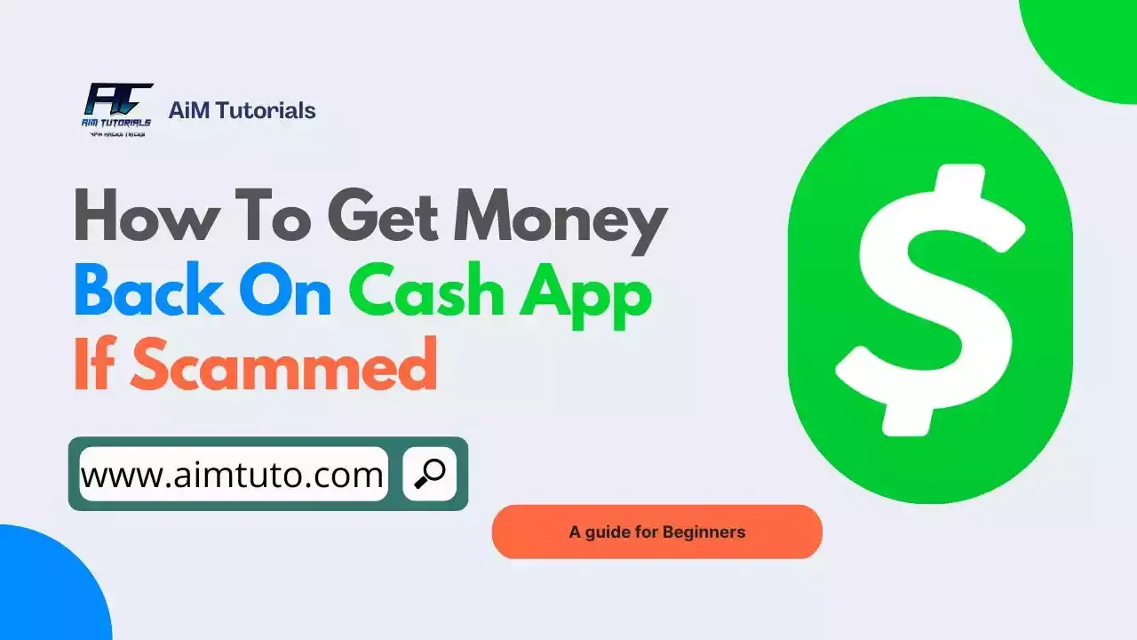 get money back on cash app if scammed