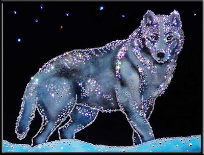 Beautiful crystal paintings