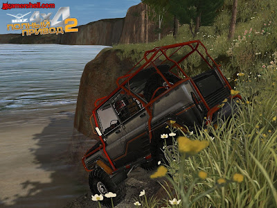 UAZ Racing 4x4 game footage 1