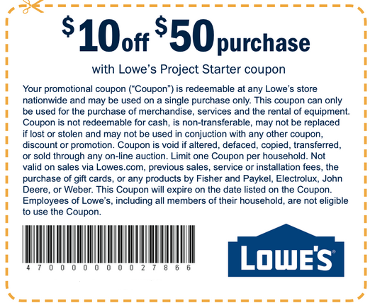 lowes coupons