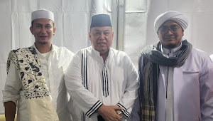 Bacalon Walikota Mochtar Mohamad Hadir Acara Milad Majelis Ta’lim Almunawwir Di Alun-Alun Kota Bekasi