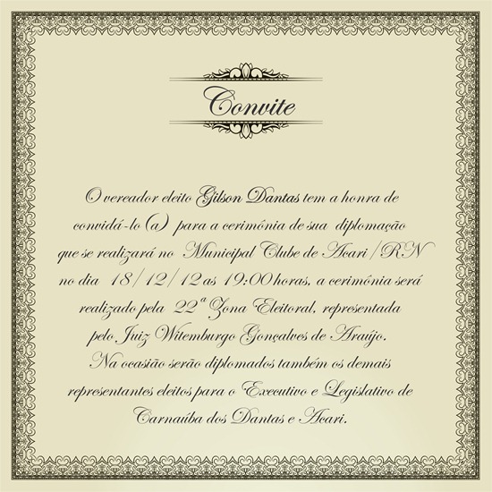 Convite_GilsonDantas