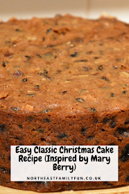 Easy Classic Christmas Cake Recipe (Inspired by Mary Berry) #ChristmasCake #Easy #Recipe #MaryBerry