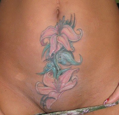 Hidden Tattoo For Woman