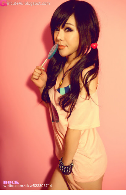 1 PINK - Very cute asian girl - girlcute4u.blogspot.com